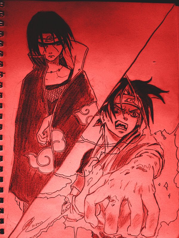 Sasuke vs Itachi